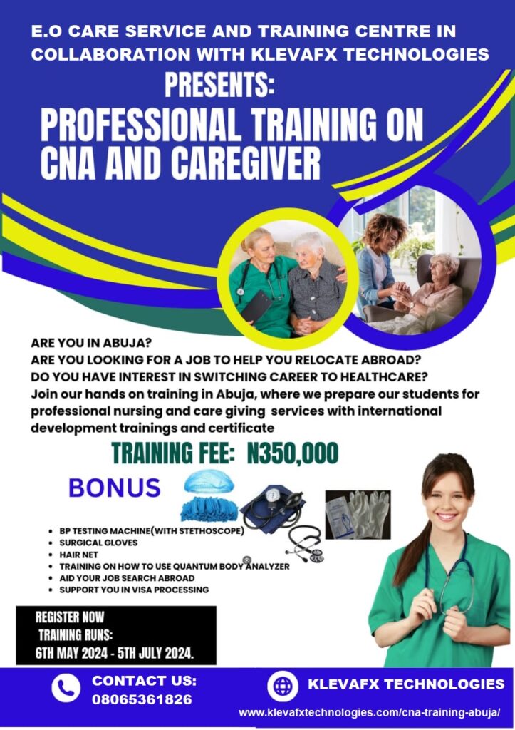 caregiver training Abuja