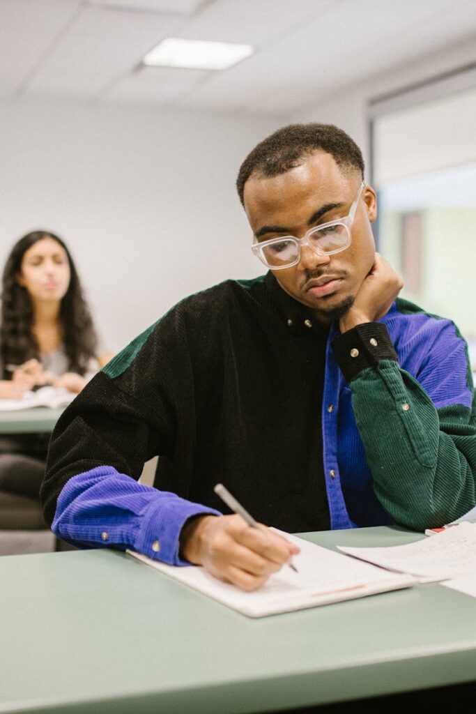 Student Cheating During an Exam